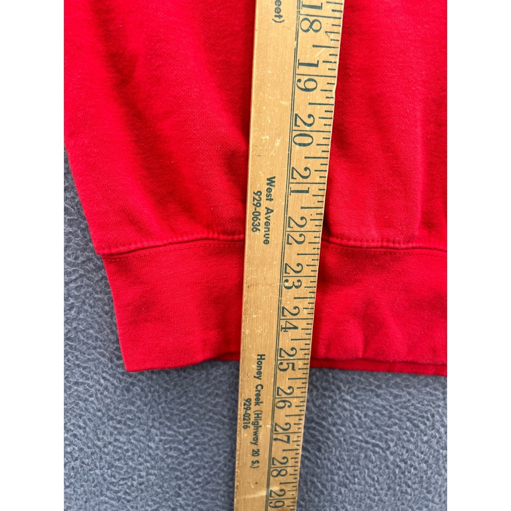 Mitchell & Ness Sweatshirt Womens NFL Atlanta Falcons Throwback Retro Red Small - Picture 5 of 7